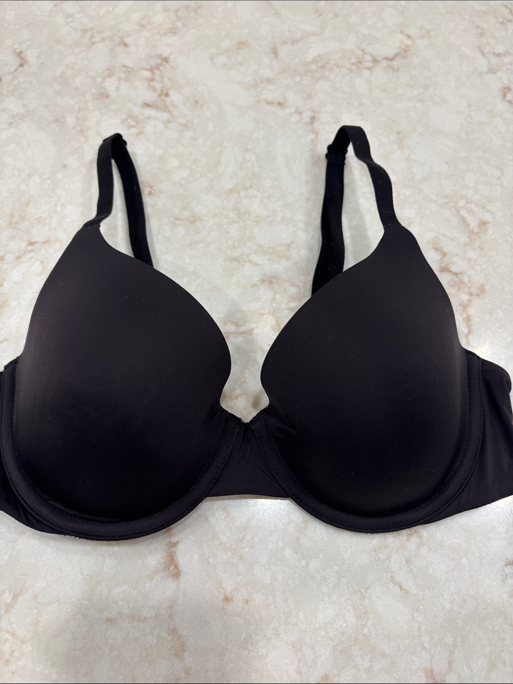 Gap Body Smooth Black T-Shirt Bra with Light Padding